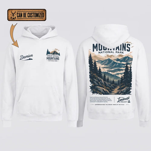 Personalized Great Smoky Mountains National Park Vintage Hoodie