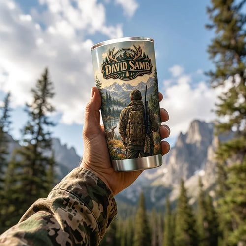 I Hunt and I Know Things Hunting Deer 20oz Tumbler
