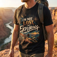 I'm Not Lost I'm Exploring Vintage Adventure T-Shirt