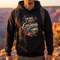 I'm Not Lost I'm Exploring Vintage Adventure Hoodie