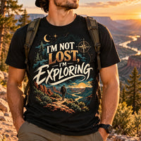 I'm Not Lost I'm Exploring Vintage Adventure T-Shirt