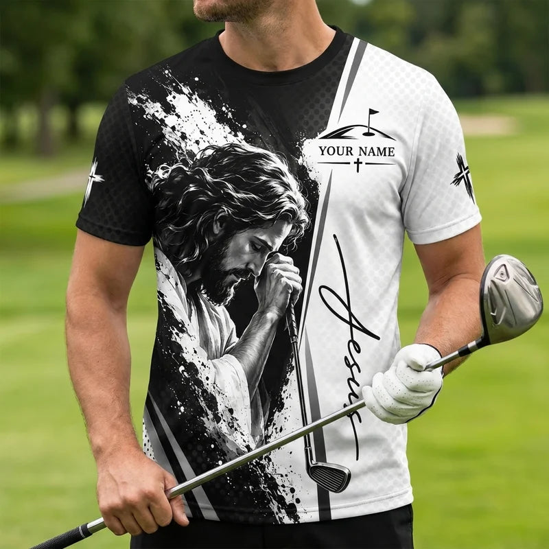 Jesus Is My Savior Golf Personalized T-Shirt