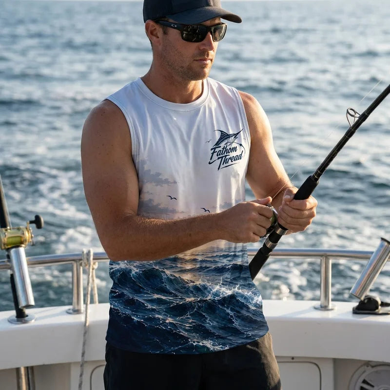 Legends Aren't Born Marlin Fishing Tank Top