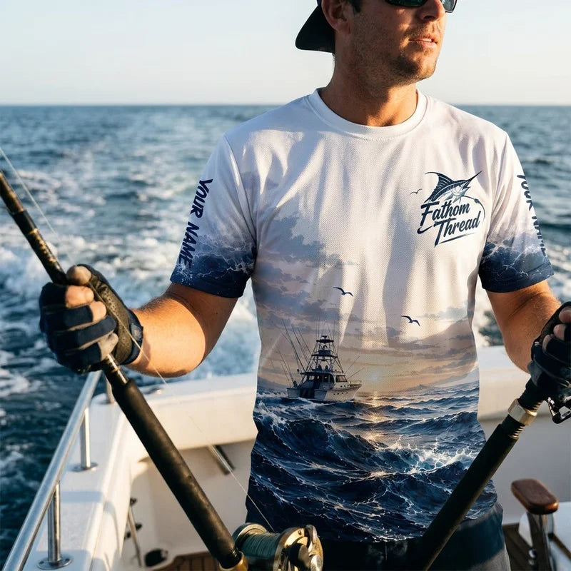 Legends Aren't Born Marlin Fishing T-Shirt