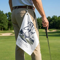 Lord Will Make Your Paths Straight Golf Towel