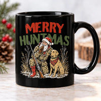 Merry Huntmas Santa Hunting Christmas Mug