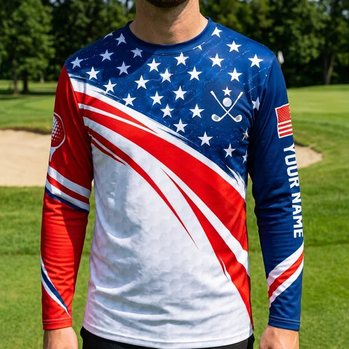 My Retirement Plan Is On Course Golf Athletic Long Sleeve Shirt
