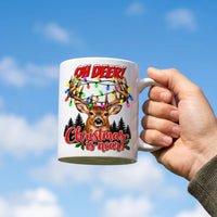 Oh Deer! Christmas Is Near Ceramic Mug
