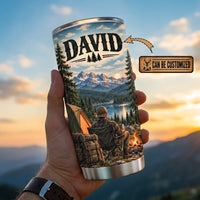 Quiet Nights Wild Skies Restless Soul Camping 20oz Stainless Steel Tumbler