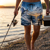 Personalized Reel Life Ocean Fishing 3D Shorts