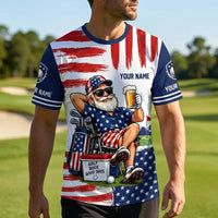 This Is My Retirement Plan Golf Beer Funny Personalized T-Shirt