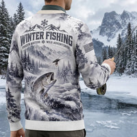 Fathom Thread Winter Fishing Personalized Sweater