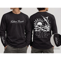 Fathom Threads Hold The Line Fishing Long Sleeve Shirt