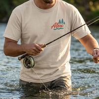 Personalized Cast Into The Wild Fishing Vintage T-Shirt