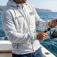 Personalized Chase Better Days Fishing Sketch Windbreaker Jacket