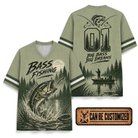 Bass Fishing Big Bass Big Dreams Jersey