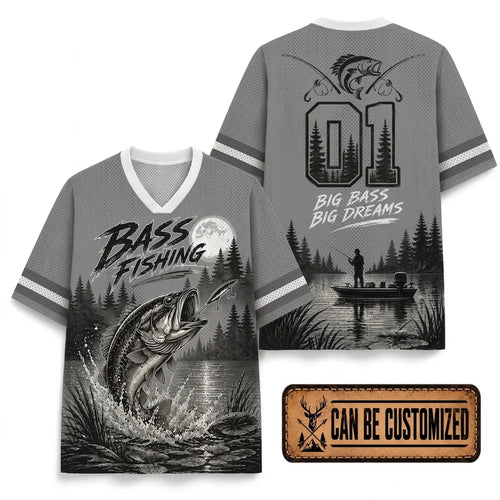 Bass Fishing Big Bass Big Dreams Jersey
