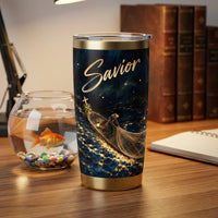 Just Keep Fishing Savior Christian Fishing 20oz Tumbler