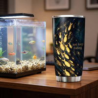 Just Keep Fishing Savior Christian Fishing 20oz Tumbler