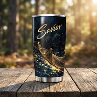 Just Keep Fishing Savior Christian Fishing 20oz Tumbler