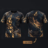 Just Keep Fishing Artistic Graphic T-Shirt