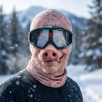Realistic 3D Pig Face Funny Printed Ski Mask