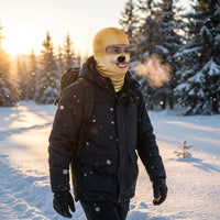 Funny Shiba Inu Human Teeth 3D Printed Ski Mask