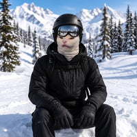Realistic 3D Crying Cat Meme Printed Ski Mask