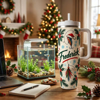 Ofishally A Great Dad Christmas Fishing 40oz Tumbler