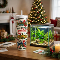 Ofishally A Great Dad Christmas Fishing 40oz Tumbler
