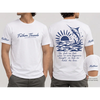Fathom Threads Hold The Line Fishing T-Shirt