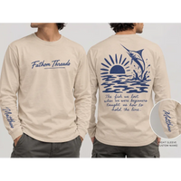 Fathom Threads Hold The Line Fishing Long Sleeve Shirt