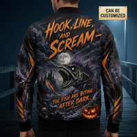 Terror On The Tide Halloween Bomber Jacket