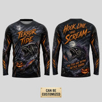 Terror On The Tide Halloween Long Sleeve Shirt