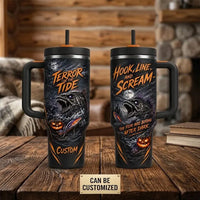 Terror On The Tide Halloween Tumbler