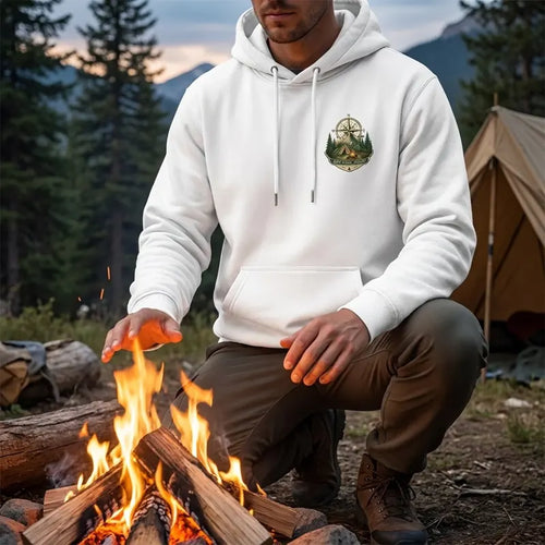 That's What I Do I Camp I Kneel And I Trust God Hoodie