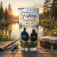 The Best Catch Of My Life Fishing Couple Tumbler