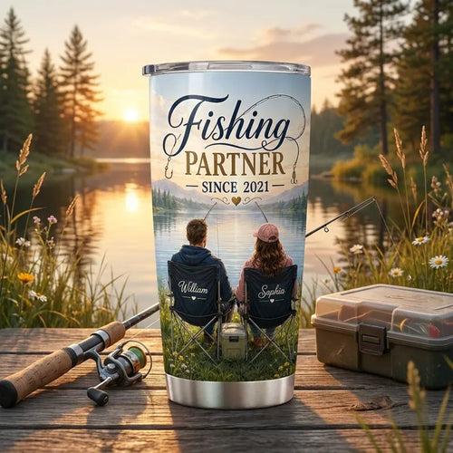 The Best Catch Of My Life Fishing Couple Tumbler
