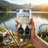 The Best Catch Of My Life Fishing Couple Tumbler