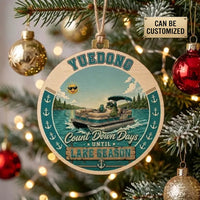 The Countdown Is On Lake Season Personalized Ornament