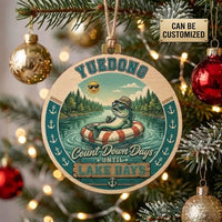 The Countdown Is On Lake Season Personalized Ornament