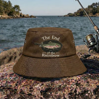 The End Of The Rainbow Fishing Bucket Hat