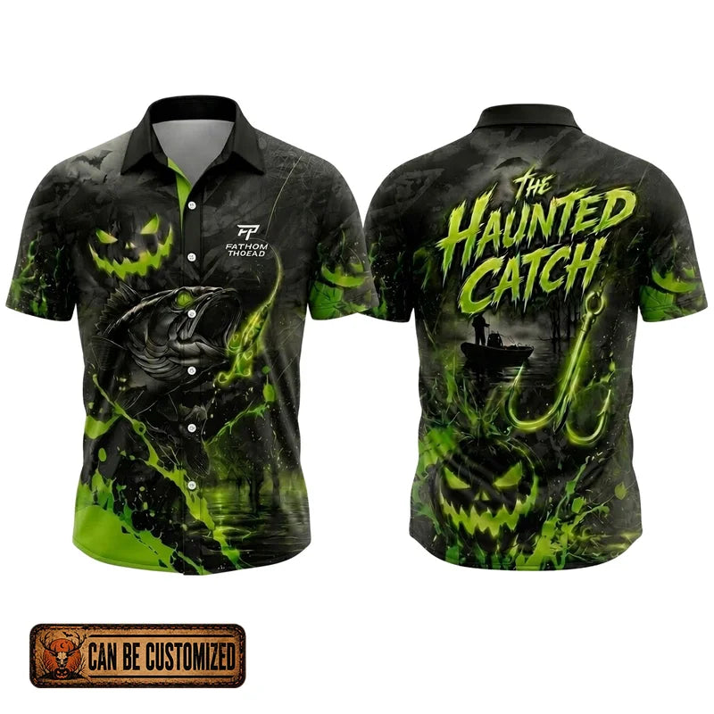 The Haunted Catch Halloween Hawaiian Shirt