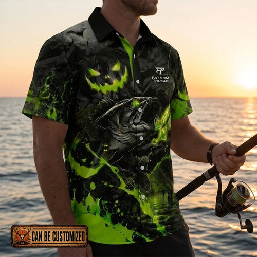 The Haunted Catch Halloween Hawaiian Shirt