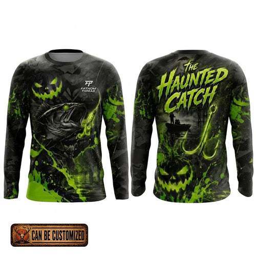 The Haunted Catch Halloween Long Sleeve Shirt