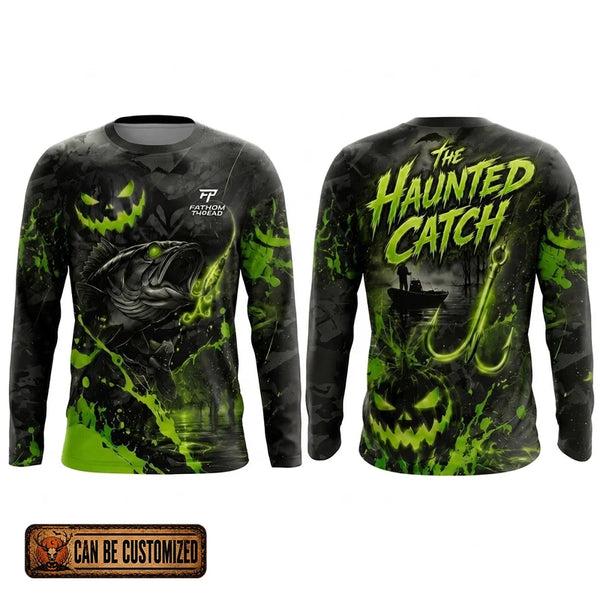 The Haunted Catch Halloween Long Sleeve Shirt