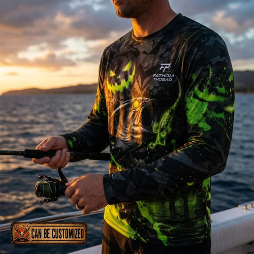 The Haunted Catch Halloween Long Sleeve Shirt
