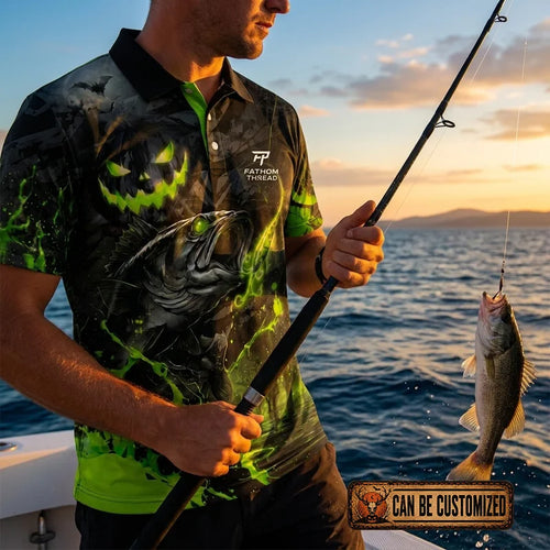 The Haunted Catch Halloween Polo Shirt