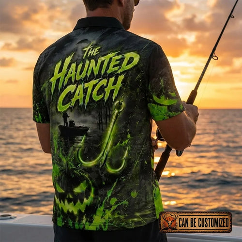 The Haunted Catch Halloween Polo Shirt