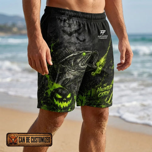 The Haunted Catch Halloween Short Pants